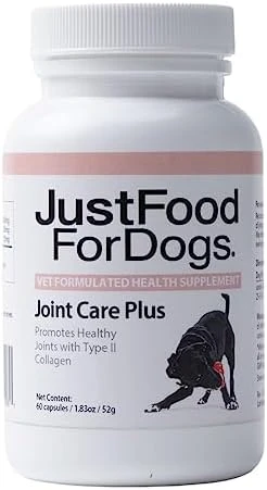 JustFoodForDogs Joint Care Plus Supplements - Protects From Joint Pain, Arthritis, Hip Dysplasia - Supports Joint Health For Dogs, Type II Collagen And Chondroitin Sulfate (60 Ct) 8 JustFoodForDogs Joint Care Plus Supplements - Protects From Joint Pain, Arthritis, Hip Dysplasia - Supports Joint Health For Dogs, Type II Collagen And Chondroitin Sulfate (60 Ct) - Image 6