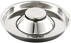 QIYADIN Stainless Steel Pet Bowl For Puppy And Cat, Dog Food And Water Feeding Bowl, Puppies And Kittens Weaning Bowls, Multiple Dogs And Cats Eat And Drink Together (2PC, L) 23 QIYADIN Stainless Steel Pet Bowl For Puppy And Cat, Dog Food And Water Feeding Bowl, Puppies And Kittens Weaning Bowls, Multiple Dogs And Cats Eat And Drink Together (2PC, L) -Zoo Shop 41ZSvCU660L. AC 1