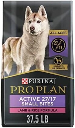 Purina Pro Plan High Protein, Small Bites Dog Food, SPORT 27/17 Lamb & Rice Formula - 6 Lb. Bag -Zoo Shop 41ZdVfJWShL. AC 1