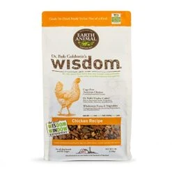 Earth Animal, Wisdom Dog Air Dried Chicken, 160 Ounce