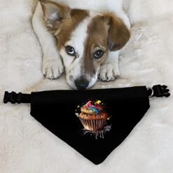 GENERIC Cupcake Pet Bandana Collar - Food Scarf Collar - Printed Dog Bandana - XL 15 GENERIC Cupcake Pet Bandana Collar - Food Scarf Collar - Printed Dog Bandana - XL -Zoo Shop 41a58asWFHL