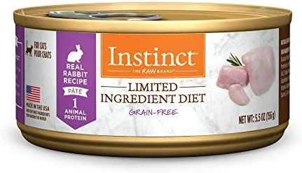 Instinct Limited Ingredient Diet Grain Free Real Rabbit Recipe Natural Wet Canned Cat Food, 3 Oz. Cans (Case Of 24) 9 Instinct Limited Ingredient Diet Grain Free Real Rabbit Recipe Natural Wet Canned Cat Food, 3 Oz. Cans (Case Of 24) - Image 7