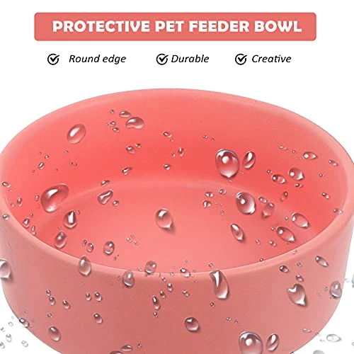 Hemobllo 1 Set Of Ceramic Pet Bowl Pet Feeder Bowl With Stand Pet Supplies 6 Hemobllo 1 Set Of Ceramic Pet Bowl Pet Feeder Bowl With Stand Pet Supplies - Image 4