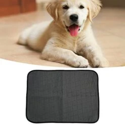 GFRGFH Reusable Puppy Pads Washable Puppy Mats Fast Absorbent Training Whelping Pad, Waterproof Training Pads For Dogs Puppy Dog Cat Rabbit(S)