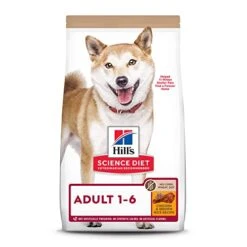 Hill's Science Diet Adult No Corn, Wheat Or Soy Dry Dog Food, Chicken Recipe, 4 Lb. Bag