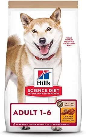 Hill's Science Diet Adult No Corn, Wheat Or Soy Dry Dog Food, Chicken Recipe, 4 Lb. Bag 9 Hill's Science Diet Adult No Corn, Wheat Or Soy Dry Dog Food, Chicken Recipe, 4 Lb. Bag - Image 7
