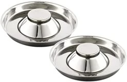 QIYADIN Stainless Steel Pet Bowl For Puppy And Cat, Dog Food And Water Feeding Bowl, Puppies And Kittens Weaning Bowls, Multiple Dogs And Cats Eat And Drink Together (2PC, L) 21 QIYADIN Stainless Steel Pet Bowl For Puppy And Cat, Dog Food And Water Feeding Bowl, Puppies And Kittens Weaning Bowls, Multiple Dogs And Cats Eat And Drink Together (2PC, L) -Zoo Shop 41avFuqTYXL. AC