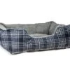 Karlie K Dog Bed Miro Dark Blue/Grey 65 X 60 X 20 Cm 200 G -Zoo Shop 41avgjWe5vL