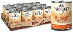 Wellness 95% Chicken Natural Wet Grain Free Canned Dog Food, 13.2-Ounce Can (Pack Of 12) 18 Wellness 95% Chicken Natural Wet Grain Free Canned Dog Food, 13.2-Ounce Can (Pack Of 12) -Zoo Shop 41axLMBtjUL. AC