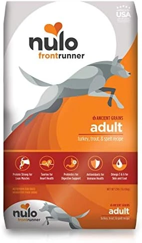 Nulo Frontrunner All Breed Adult Dry Dog Food, Premium All Natural Dog Kibble, Made With Ancient Grains Promote Fullness With Healthy Digestive Aid BC30 Probiotic & Antioxidants For Immune Health 12 Nulo Frontrunner All Breed Adult Dry Dog Food, Premium All Natural Dog Kibble, Made With Ancient Grains Promote Fullness With Healthy Digestive Aid BC30 Probiotic & Antioxidants For Immune Health - Image 10