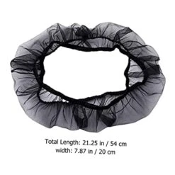 GANAZONO Bird Cage Bird Cage Food Catcher Bird Cage Catcher Mesh Catcher Guard Net Bird Cage Net Cage Net Cover Cage Apron Xuan Feng Black Mesh Gauze Budgie Cage Cover Birdcage Guard -Zoo Shop 41bB7NTOlwL