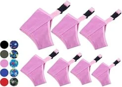 Coppthinktu Dog Muzzle Suit, 7PCS Dog Muzzles For Biting Barking Chewing, Adjustable Dog Mouth Cover For Small Medium Large Dogs, Soft Comfortable Dog Muzzle For Long Snout -Zoo Shop 41bCkgZAw3S. AC