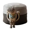 New Winter Deep Sleep Comfort Cat Bed Cats Tent Cozy Cave Capsule Small Dogs Cats House Indoor (Large,Grey) -Zoo Shop 41bFTWfnWML