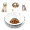 Pets Automatic Timed Pet Feeder,4pawslife 6 Meal Food Dispenser For Dogs, Cats & Small Animals Auto Feeder With Music -Zoo Shop 41bJbho5VnL