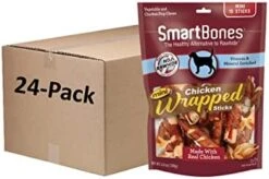 SmartBones Chicken-Wrapped Sticks, Treat Your Dog To A Rawhide-Free Chew Made With Real Chicken And Vegetables 19 SmartBones Chicken-Wrapped Sticks, Treat Your Dog To A Rawhide-Free Chew Made With Real Chicken And Vegetables -Zoo Shop 41bOSrakgAL. AC
