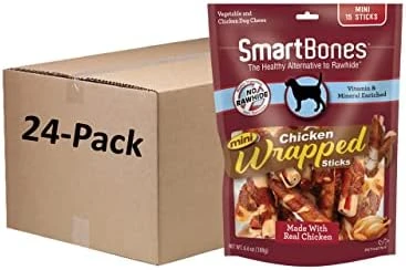 SmartBones Chicken-Wrapped Sticks, Treat Your Dog To A Rawhide-Free Chew Made With Real Chicken And Vegetables 8 SmartBones Chicken-Wrapped Sticks, Treat Your Dog To A Rawhide-Free Chew Made With Real Chicken And Vegetables - Image 6