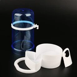 ACULIP Cat Feeder Cat Food Bowl, Hamster Automatic Feeder Hamster Plastic Bird Food Bowl For Small Pet Hedgehog Squirrel Feeding Utensils Food Bowl Accessories