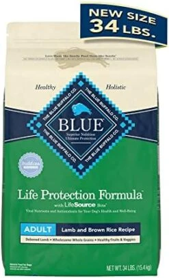 Blue Buffalo Dog Food, Life Protection Formula, Natural Chicken & Brown Rice Flavor, Adult Dry Dog Food, 34 Lb Bag 22 Blue Buffalo Dog Food, Life Protection Formula, Natural Chicken & Brown Rice Flavor, Adult Dry Dog Food, 34 Lb Bag -Zoo Shop 41bZ6v5MO0L. AC 1