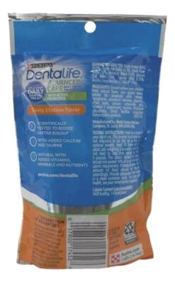 Purina Dentalife Dental Cat Treats 2 Flavor 4 Pouch Variety, 2 Each: Tasty Chicken, Savory Salmon (1.8 Ounces) | Plus 2 Catnip Toys Bundle -Zoo Shop 41blbQL4WWL