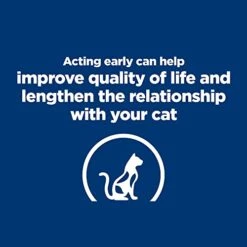 Hill's Prescription Diet K/d Early Support Kidney Care Chicken Flavor Dry Cat Food, Veterinary Diet, 4 Lb. Bag -Zoo Shop 41bqELP51PL