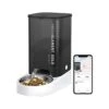 PETKIT Automatic WiFi Cat Feeder, APP Control For Remote Feeding & Monitor, Schedule Up To 10 Meals Per Day, 304 Stainless Steel & Advanced Fresh Lock Technology, Cats/Dogs Up To 15 Days Of Feeding