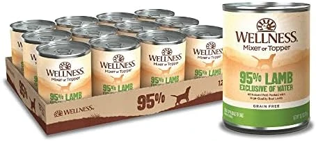 Wellness 95% Chicken Natural Wet Grain Free Canned Dog Food, 13.2-Ounce Can (Pack Of 12) 9 Wellness 95% Chicken Natural Wet Grain Free Canned Dog Food, 13.2-Ounce Can (Pack Of 12) - Image 7