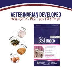 Best Breed Puppy Diet Made In USA [Natural Dry Puppy Food For Large Breed And Small Breed Puppies]- 4lbs.