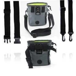 Dog Treat Training Pouch 3 Pcs Stylish Storage Snack Outdoor Dog Waist Portable Bag For Training Food Bags Side Kitten Puppy Style Grey Pouch Pet Multi- Cat Training Pouch For Dogs -Zoo Shop 41cDSpmRM1L