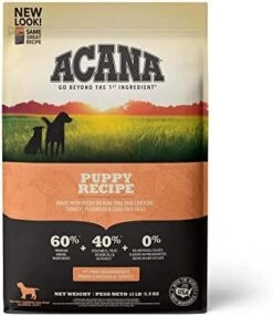 ACANA Wholesome Grains Dry Dog Food, Puppy Recipe, Real Chicken, Eggs And Turkey Dog Food Recipe, 11.5lb -Zoo Shop 41cQkc9eNL. AC