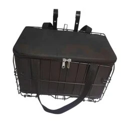 Kowaku Front Handlebar Bike Basket With Storage Bag Hanging Basket Detachable Multifunctional Small Pet Carrier For Storage Vegetables And Fruits -Zoo Shop 41cXfJLPdkL