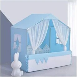 YangYan Pet Tent Nest Four Seasons Universal Removable And Washable Dog Kennel Teddy Small Dog Cat Pet Princess Bed Spring Summer Tent (Color : Pink, Size : 40cmx35cmx50cm) -Zoo Shop 41crBUkOqvL. AC