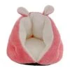 JENPECH Cat House - 2021 New Rabbit Ear Design Kitty Cat Bed - Semi-Closed Comfortable Kitty Shaped Cat Nest For For Cats Small Dogs Rose Red
