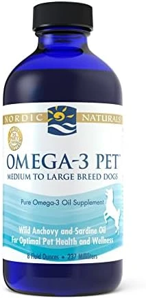 Nordic Naturals Omega-3 Pet, Unflavored - 16 Oz - 1518 Mg Omega-3 Per Teaspoon - Fish Oil For Large To Very Large Dogs With EPA & DHA - Promotes Heart, Skin, Coat, Joint, & Immune Health 10 Nordic Naturals Omega-3 Pet, Unflavored - 16 Oz - 1518 Mg Omega-3 Per Teaspoon - Fish Oil For Large To Very Large Dogs With EPA & DHA - Promotes Heart, Skin, Coat, Joint, & Immune Health - Image 8