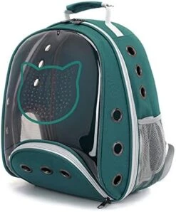 LEFEDA Backpack With Window Portable Outdoor Travel Bag For Cat Dog Transparent Pet Backpack Carrier (Color : Yellow) -Zoo Shop 41d3JH4AxyL. AC