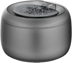 Nugget Lite Pet Water Fountain | 2.5 L Drinking Fountain For Cats And Dogs (Black) -Zoo Shop 41dC2ZQcNnL. AC