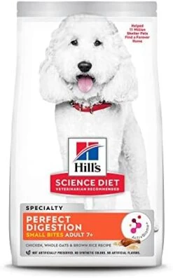Hill's Science Diet Senior Adult 7+ Dog Dry Food, Perfect Digestion, Chicken Recipe, 12 Lb. Bag 17 Hill's Science Diet Senior Adult 7+ Dog Dry Food, Perfect Digestion, Chicken Recipe, 12 Lb. Bag -Zoo Shop 41dVdAywfqL. AC