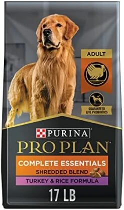Purina Pro Plan High Protein Dog Food With Probiotics For Dogs, Shredded Blend Beef & Rice Formula - 6 Lb. Bag -Zoo Shop 41dfzXusjVS. AC 2