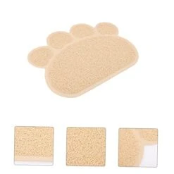Cat Paw Design Mats: Cat Food Mat, Dog Food Mat, Non-Skid Spill Proof Pet Feeding Mat For Food And Water, Dog Placemat. This Cat Litter Mat Is Made Of Good Material, Very And Wont Tear Like Other Mats 19 Cat Paw Design Mats: Cat Food Mat, Dog Food Mat, Non-Skid Spill Proof Pet Feeding Mat For Food And Water, Dog Placemat. This Cat Litter Mat Is Made Of Good Material, Very And Wont Tear Like Other Mats -Zoo Shop 41dmFixvcFL
