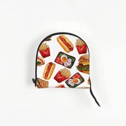 Watercolor Fast Food Pets Carrier Bag For Small Dogs & Cats Foldable Puppy Soft Shoulder Bag Portable Tote Bag -Zoo Shop 41dsgqRT7PL