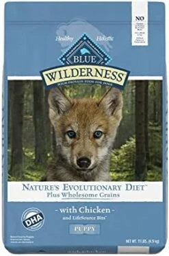 Blue Buffalo Wilderness High Protein Natural Puppy Dry Dog Food Plus Wholesome Grains, Chicken 24 Lb Bag -Zoo Shop 41dx4qUxPNL. AC