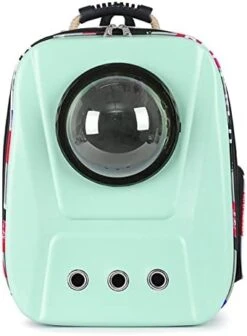 LEFEDA Space Capsule Astronaut Pet Cat Backpack Bubble Window For Kitty Puppy Chihuahua Small Dog Carrier Crate Outdoor Travel Bag Cave Pet Backpack Carrier (Color : Green) 19 LEFEDA Space Capsule Astronaut Pet Cat Backpack Bubble Window For Kitty Puppy Chihuahua Small Dog Carrier Crate Outdoor Travel Bag Cave Pet Backpack Carrier (Color : Green) -Zoo Shop 41eLlMcnt7L. AC