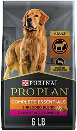 Purina Pro Plan High Protein Dog Food With Probiotics For Dogs, Shredded Blend Beef & Rice Formula - 6 Lb. Bag -Zoo Shop 41eTLUEsUBS. AC 2