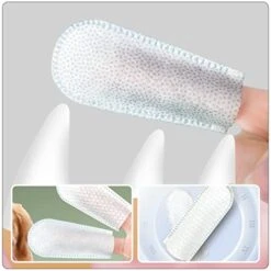 Balacoo Disposable Toothbrush Doggie Wipes 150 Pcs Dog Dental Pet Cleaning Finger Wipes Dog Mouth Finger Wipes Dog Teeth Cleaning Wipes Wipes Dog Teeth Doggy Wipes Puppy Wipes -Zoo Shop 41eXXG1co3L