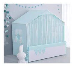 YangYan Pet Tent Nest Four Seasons Universal Removable And Washable Dog Kennel Teddy Small Dog Cat Pet Princess Bed Spring Summer Tent (Color : Pink, Size : 40cmx35cmx50cm) -Zoo Shop 41ewGhHly0L