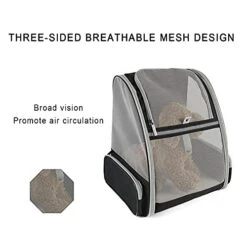 L Cloud Lightweight Pet Cage, Foldable Pet Carrier, Fully Transparent Pet Travel Carrier With Breathable Mesh And Food Bag For Medium Puppy And Cats 11 L Cloud Lightweight Pet Cage, Foldable Pet Carrier, Fully Transparent Pet Travel Carrier With Breathable Mesh And Food Bag For Medium Puppy And Cats -Zoo Shop 41f2104xEDS