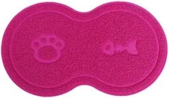 Mipcase Food Containers Food Scatter With Kitten Lock Dish Placemat Floor PVC Easy Mat Dog Anti- And Trapper Mat, Grey Water Bowl Clean Mat: X Non- Control Pad Mesh Multi- Puppy Litter Rabbit Food -Zoo Shop 41f2h so8aL. AC