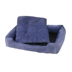 SENERY 50-90cm Large Dog Bed Winter Warm Cat House Soft Double Sided Puppy Cushion Striped Pattern Pet Kennel -Zoo Shop 41fEWuYyBPL