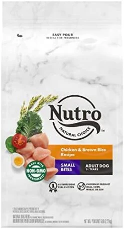 Nutro Natural Choice Adult Small Bites Dry Dog Food, Chicken & Brown Rice Recipe Dog Kibble, 13 Lb. Bag -Zoo Shop 41fVn5feEPL. AC