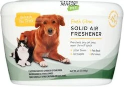 Citrus Magic Pet Odor Absorbing Solid Air Freshener, Pure Linen, 20-Ounce -Zoo Shop 41fcDXufJ0L. AC