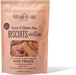 Crafted By Humans Loved By Dogs Portland Pet Food Company All-Natural Dog Treat Biscuits Multipack (3 X 5 Oz Bags) – Bacon Flavor – Grain-Free, Gluten-Free, Human-Grade, Limited Ingredients -Zoo Shop 41fdvC8M6L. AC